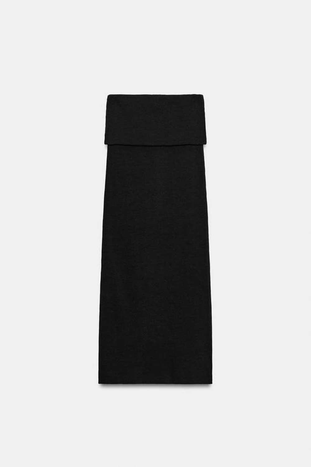 ZARA ЮБКА В РУБЧИК В СТИЛЕ РУСТИК, УГОЛЬНЫЙ