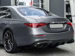 Диффузор заднего бампера в стиле S63 AMG E PERFORMANCE для S-CLASS W223 S450 S500 S580 2020+ АМГ Мерседес Бенц S класс