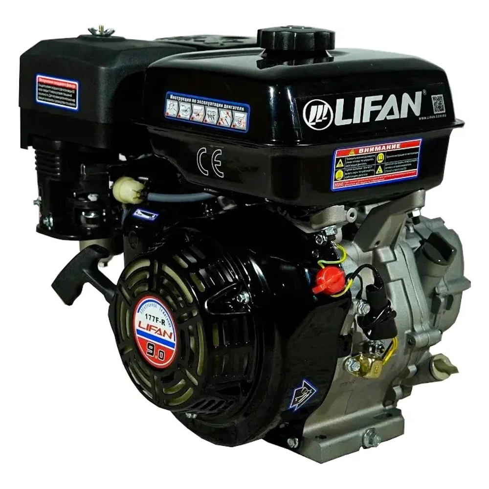 Lifan 177F-R D22 7А двигатель бензиновый 00-00000236