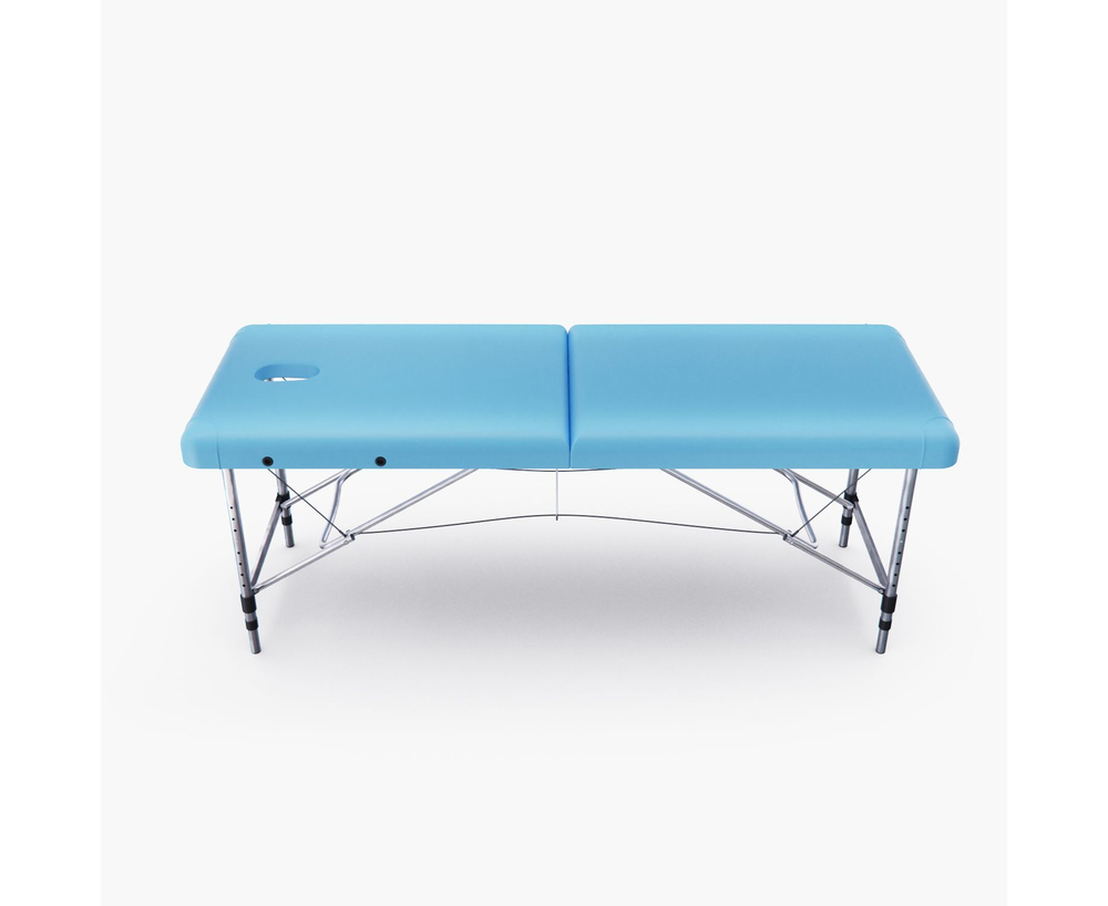 Массажный стол DFC NIRVANA Elegant, 186 x 70 см, голубой