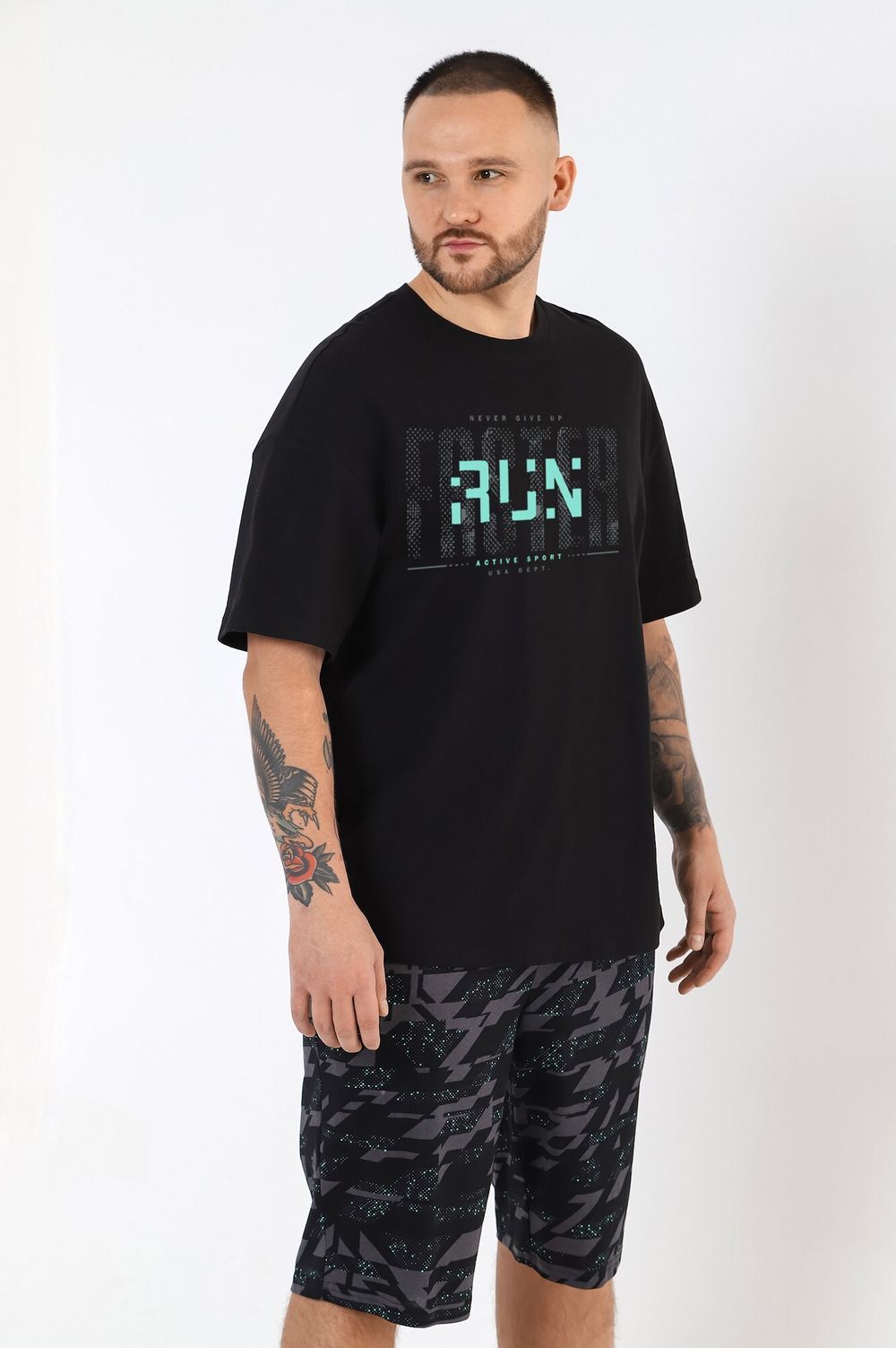 Костюм мужской Галилео-4 Виотекс ЧЁРНЫЙ