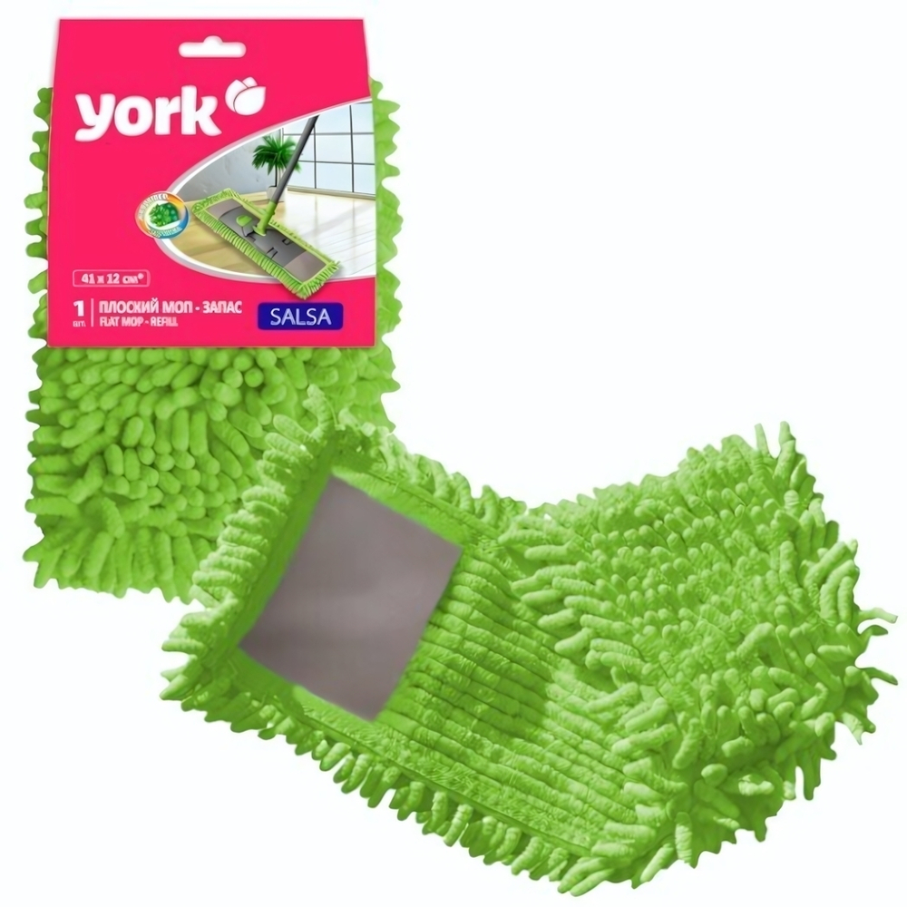 Насадка для швабры Сальса 41*12см вес 95гр. YORK