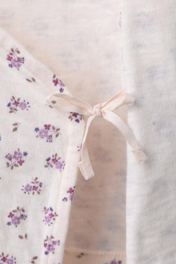 ZARA ФУТБОЛКА КИМОНО С ЦВЕТОЧНЫМ ПРИНТОМ, ЦВЕТ РОЗОВОГО ДЕРЕВА