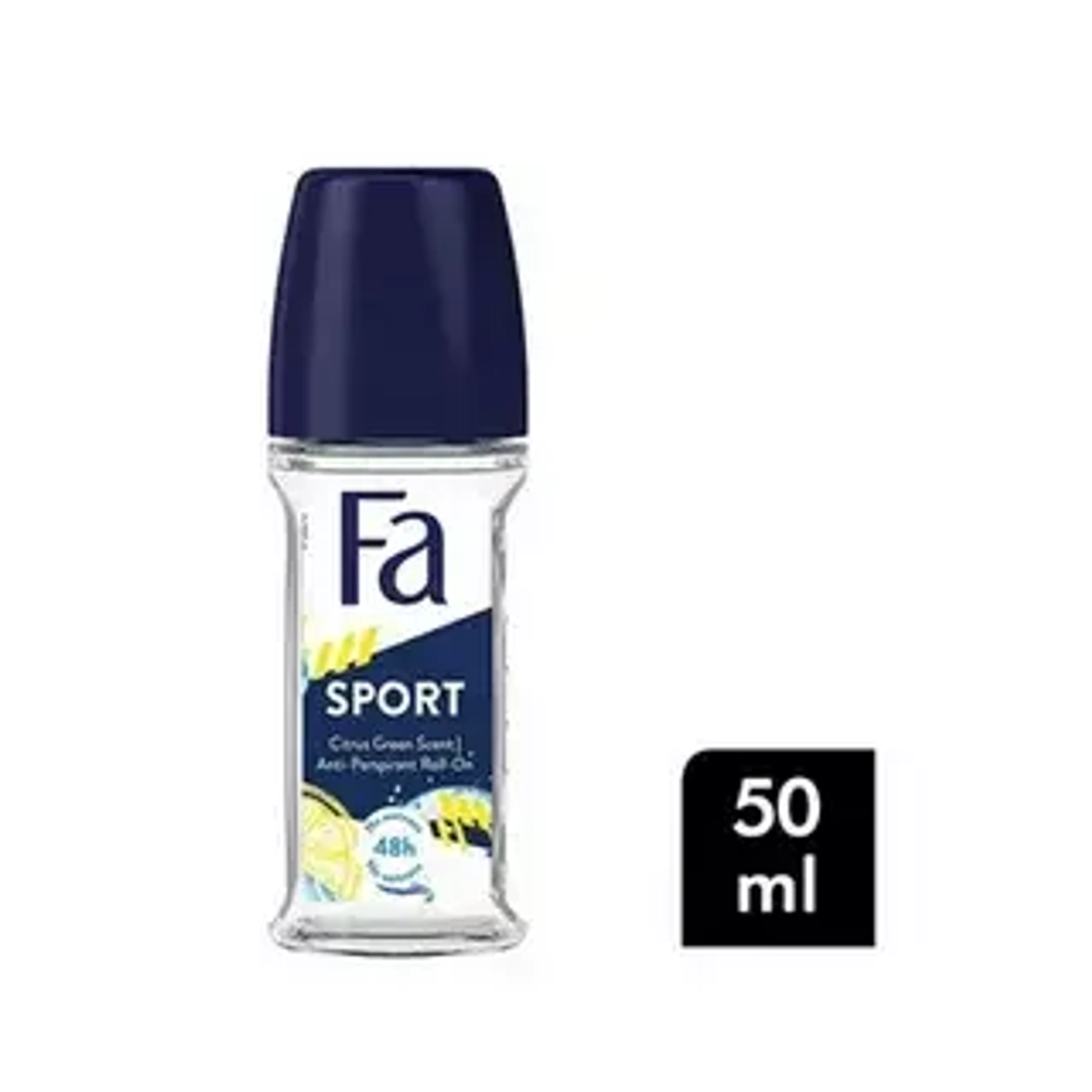 Fa Deo Roll On Cristal Sport 50 ml*6 eng