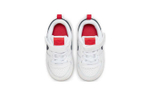 Baby Nike Court Borough Low non-slip shock absorption wear-resistant lightweight low-top sneakers white blue red