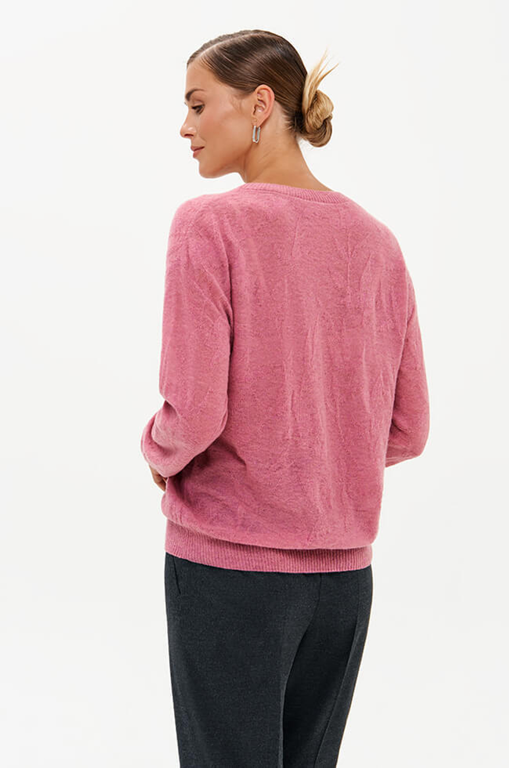 23406 Джемпер женский (пепельно-розовый)