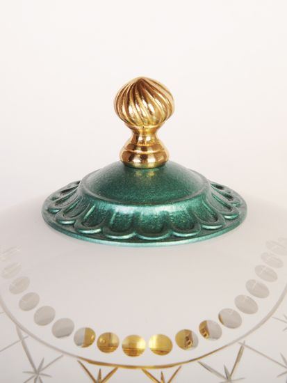 Декоративная настольная лампа Reccagni Angelo P.7202 M GREEN