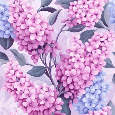 Нежная сирень