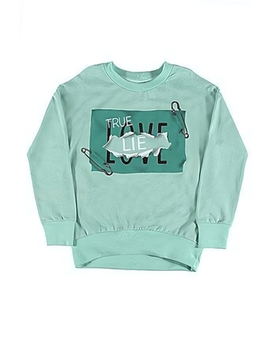 Джемпер р.122 мятный Л1489-5063