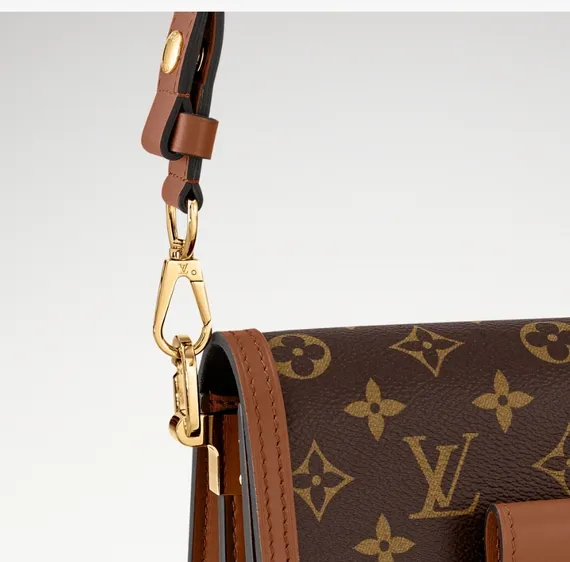 Сумка Louis Vuitton Dauphine коричневый