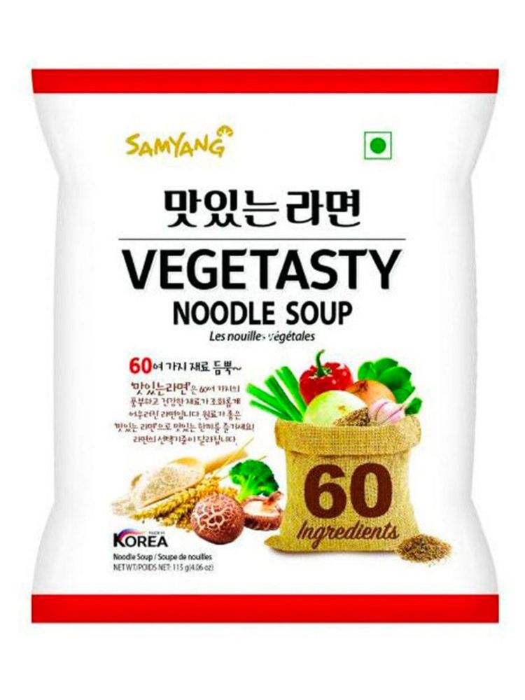 Лапша Samyang Vegetasty Noodle Soup 115 г