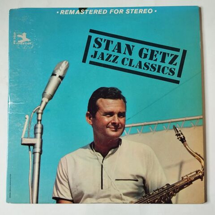 Винтажная виниловая пластинка LP Stan Getz Jazz Classics (USA 1967)