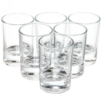 Набор стопок 6шт 55мл «Бэйзик» 52837