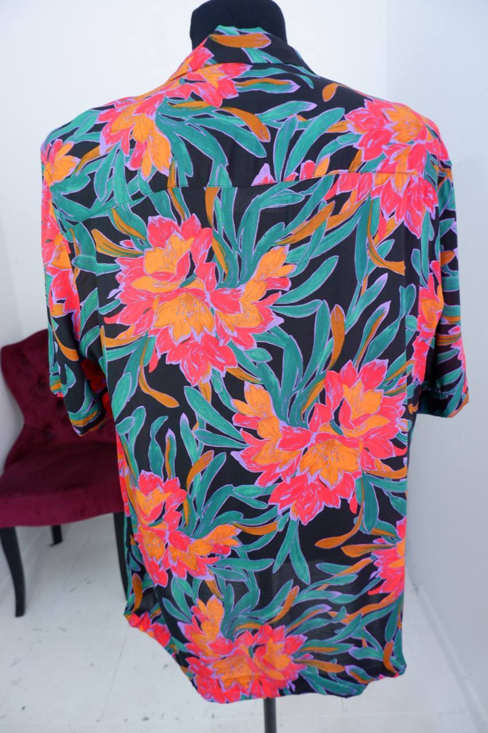 Рубашка Mango летняя, маркировка XL, на 52 размер