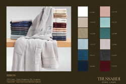 Комплект полотенец 2шт Trussardi Ribbon Pearl