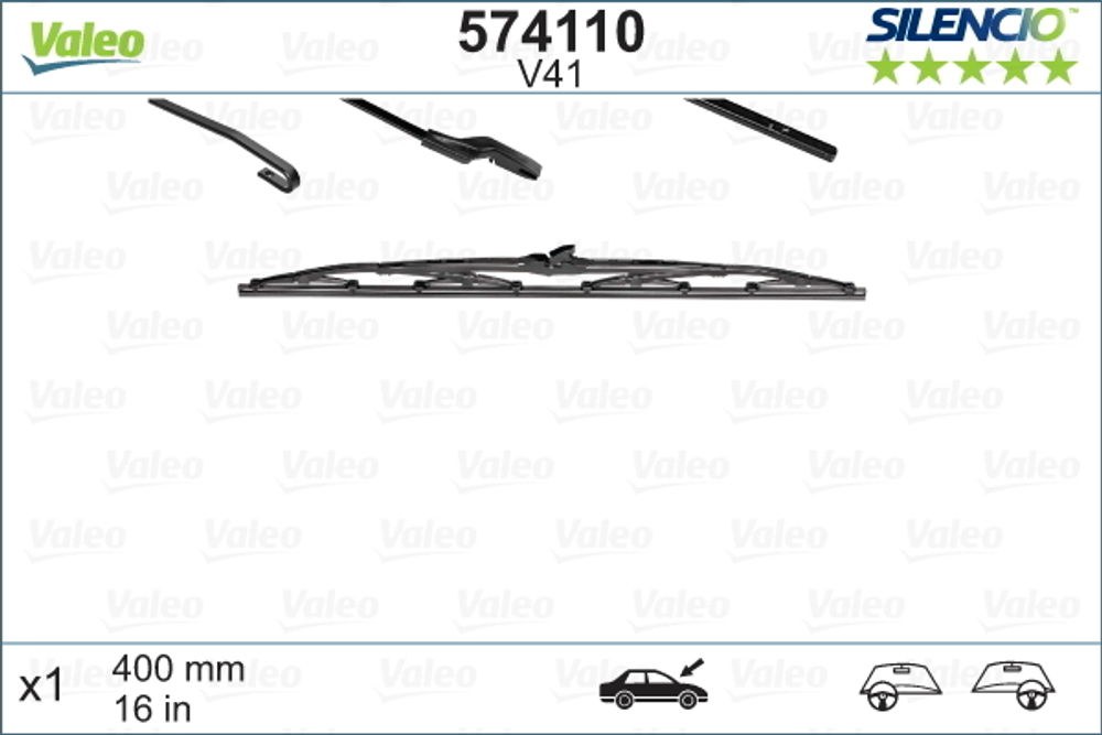 VALEO - 574110-VAL - Wiper Blade