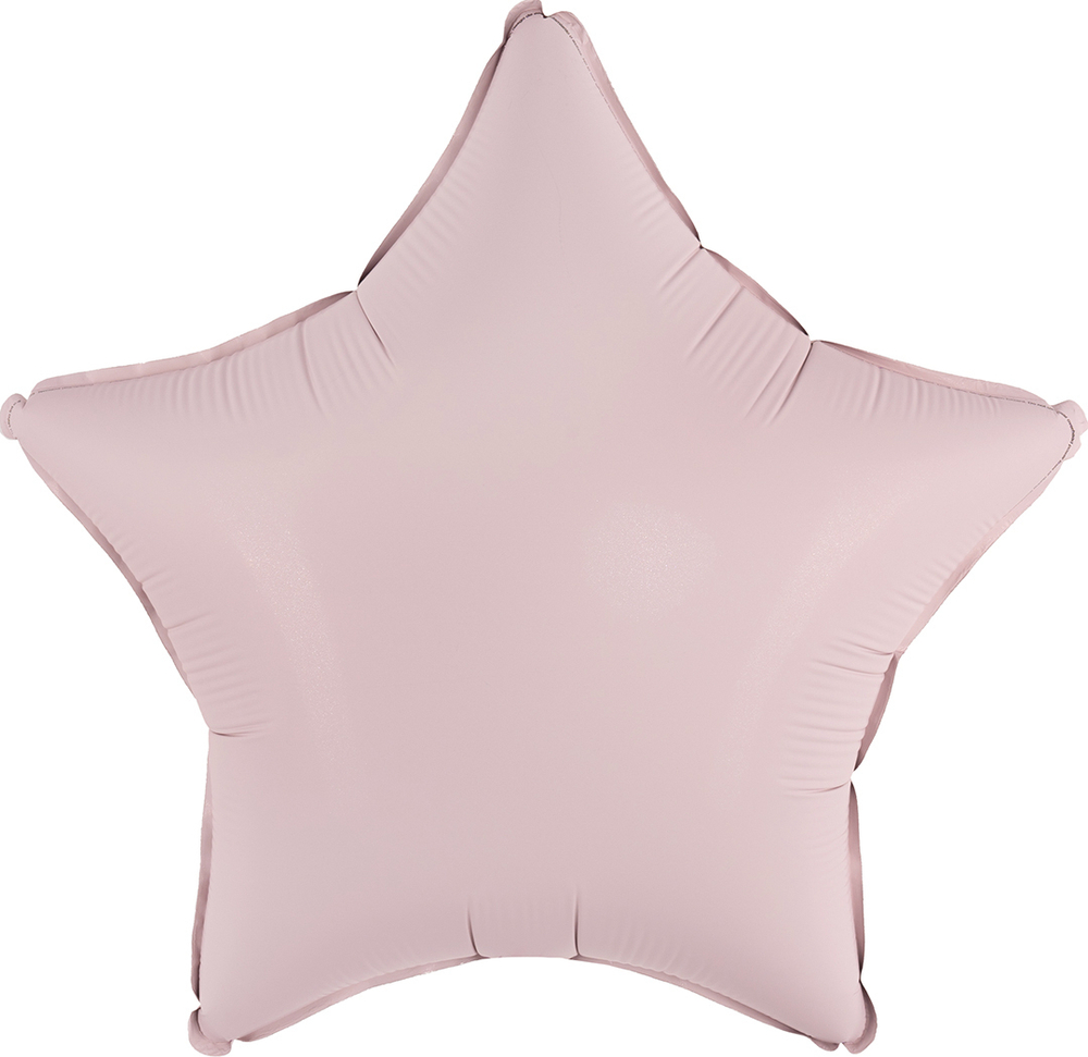 Звезда 18" Пыльная роза, Сатин Fm