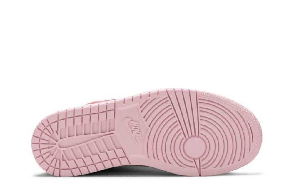 Кроссовки Jordan Air Jordan 1 Mid Digital Pink (Женская размерная сетка)