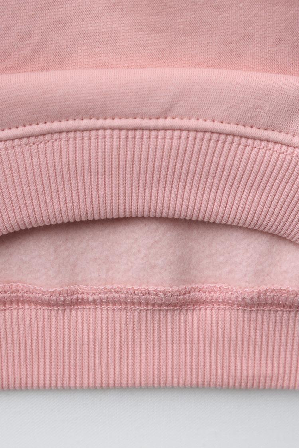 ZARA КОМПЛЕКТ ИЗ ТОЛСТОВКИ И ДЖОГГЕРОВ С ВЫШИВКОЙ, РОЗОВЫЙ