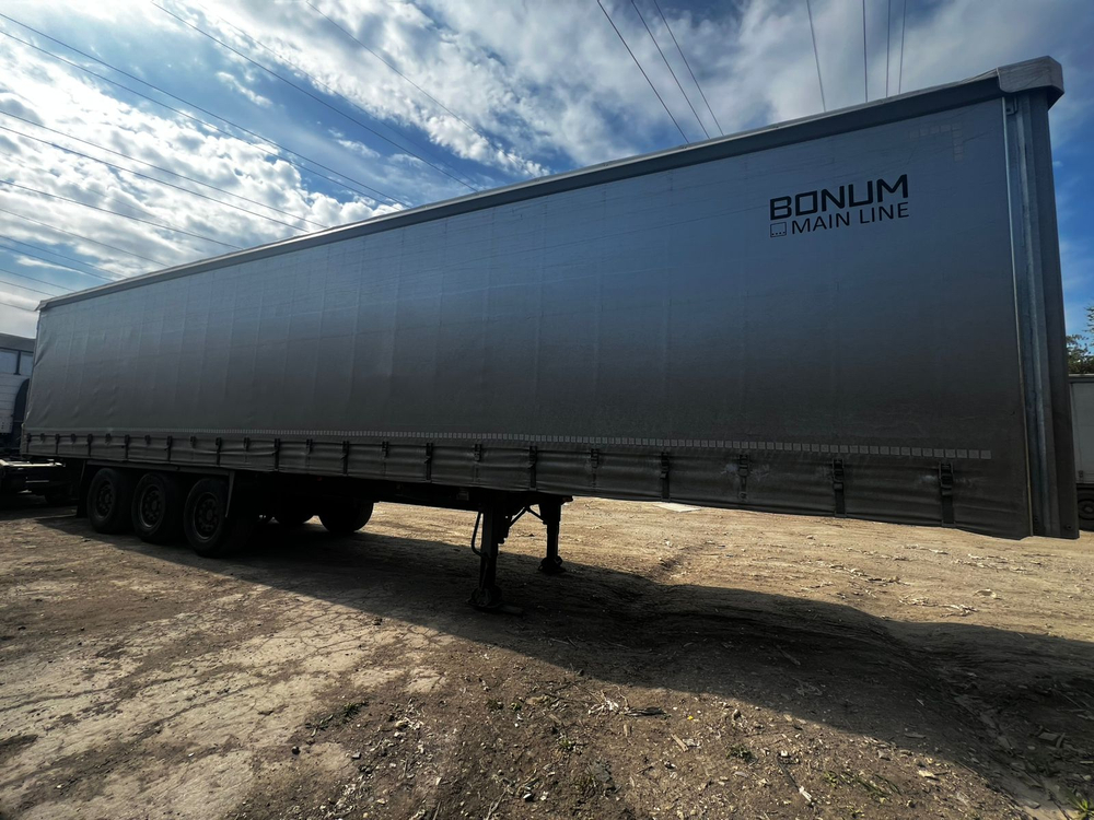 BONUM 9142* Полуприцеп шторный 914296-04 (длина 13,62 м.)