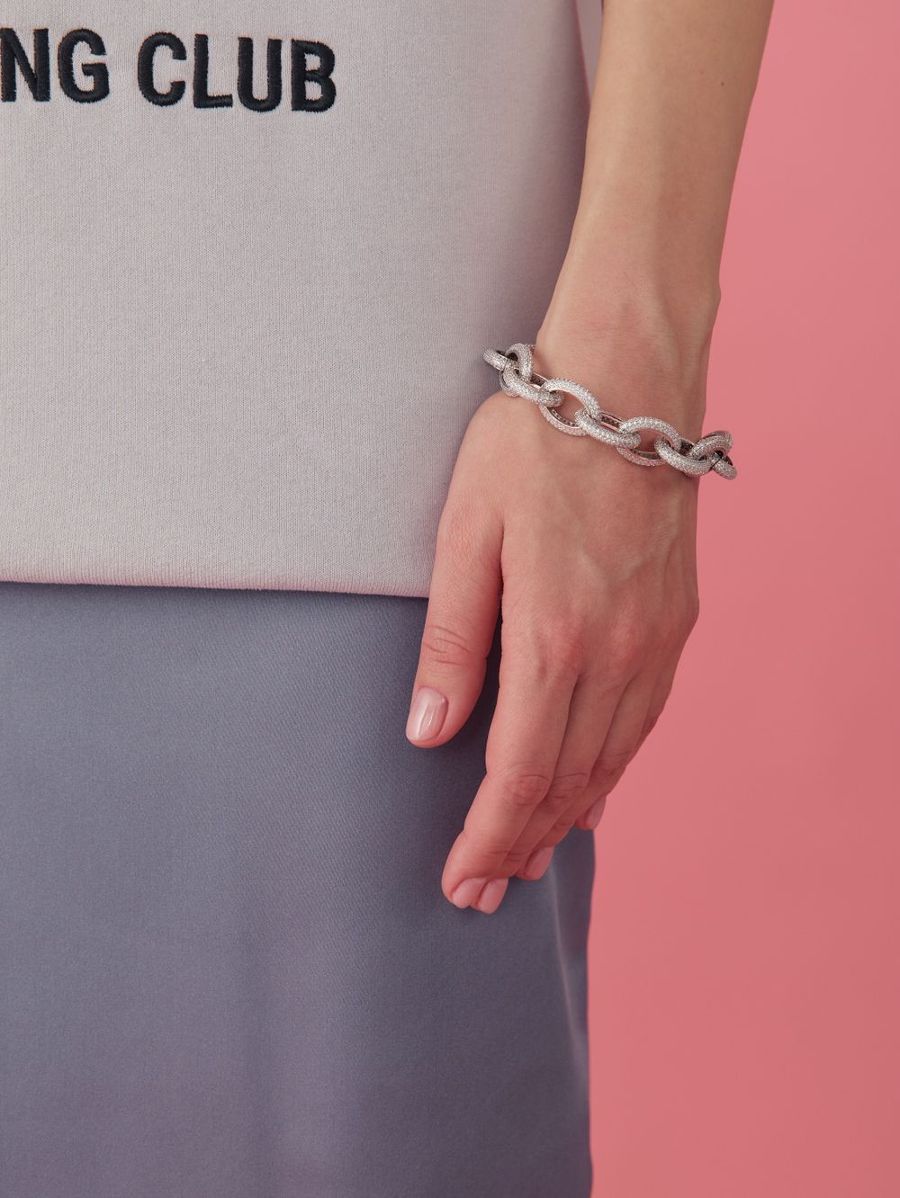 ЮБКА САТИНОВАЯ С ПЕРЬЯМИ GREY