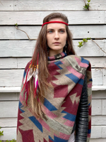 Повязка на голову с перьями