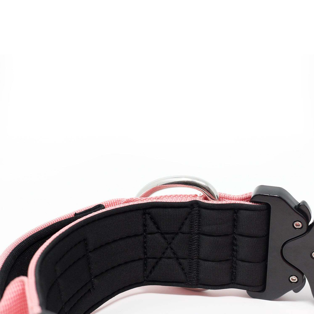 Ошейник Combat 5 см с ручкой BullyBillows