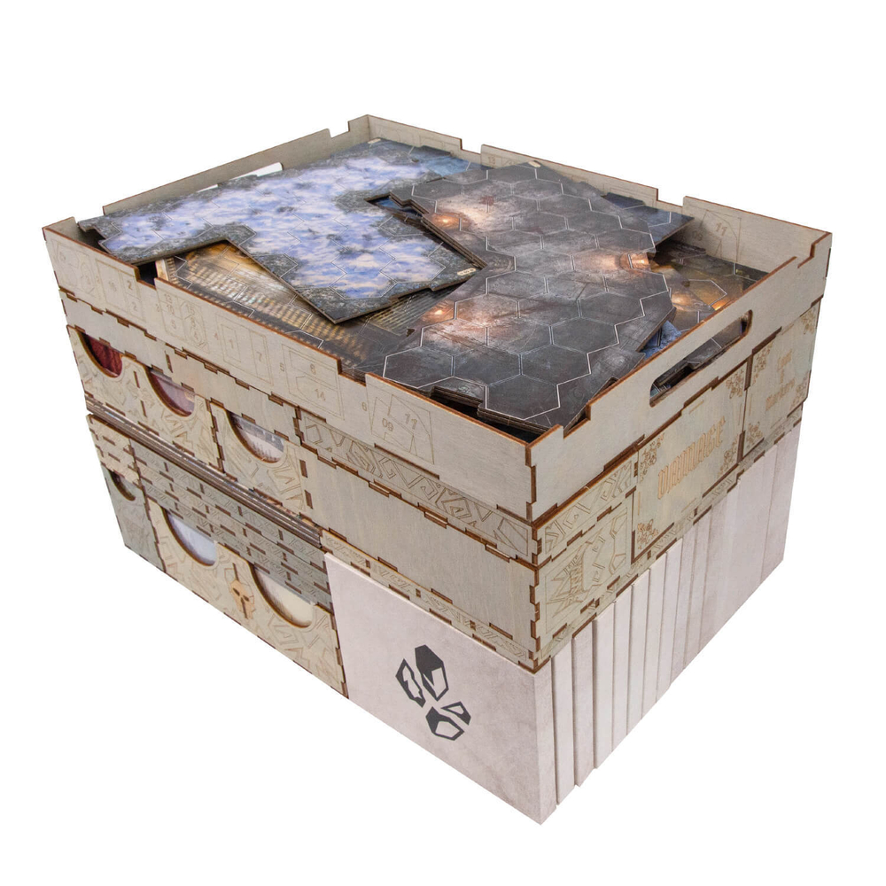 BGL - Органайзер Морозная гавань (Frosthaven). Вид без коробки