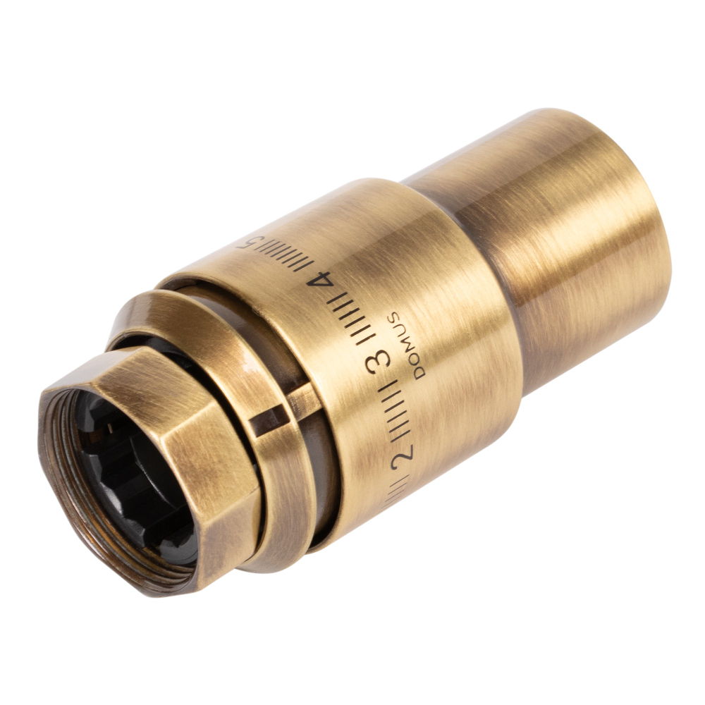 Термоголовка жидкостная Royal Thermo Design PRO М30х1,5 (бронза)