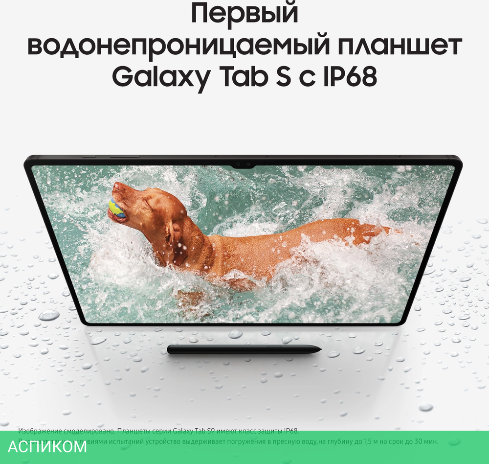 Планшет Samsung Galaxy Tab S9 Ultra 12Gb/256Gb LTE Gray (SM-X916BZAACAU)