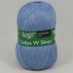 Семеновская Пряжа "Лидия Silver ЧШ" 100% имп. меринос 1613м/100гр