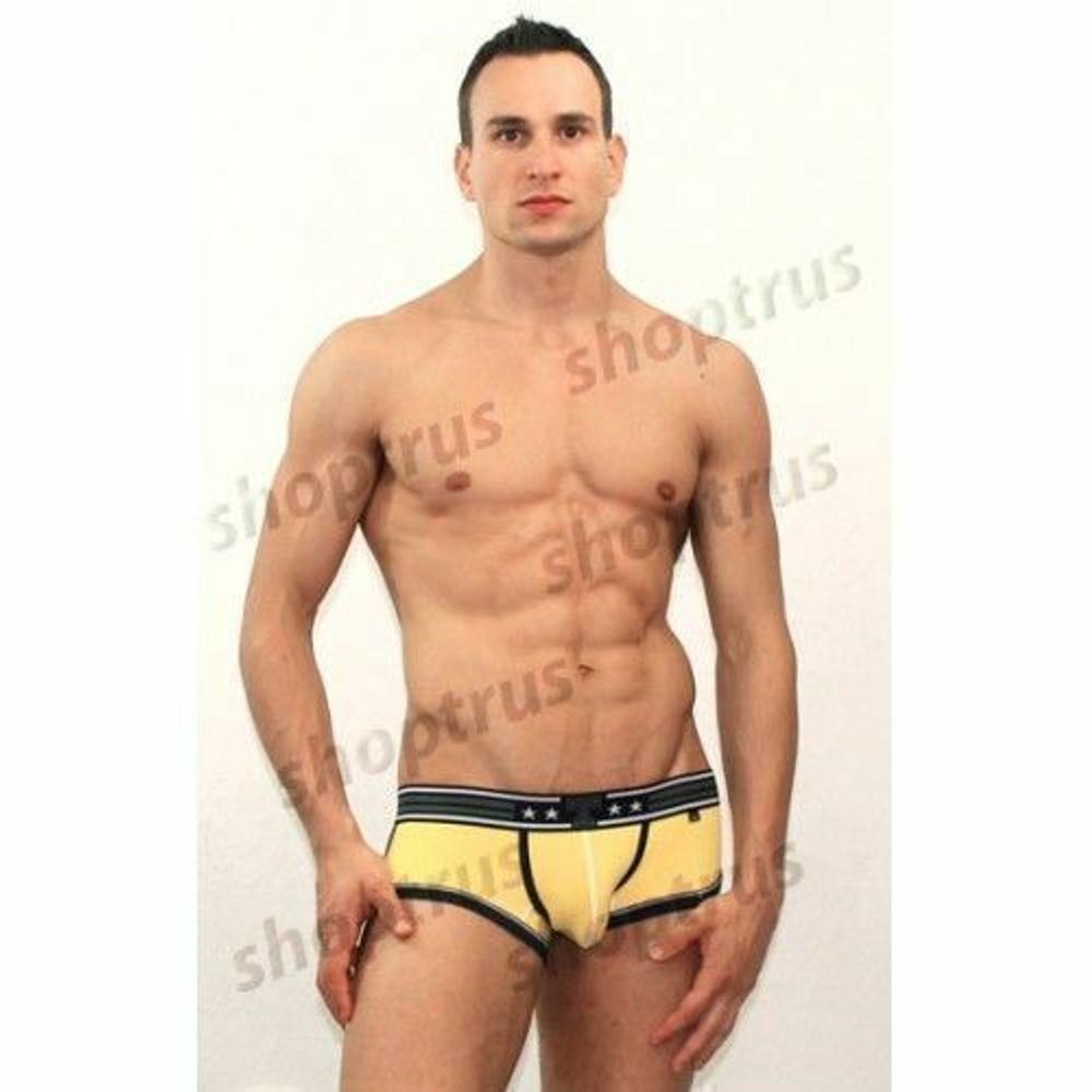 Мужские трусы боксеры желтые Sport Binder Boxer Toot TT00103
