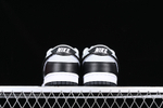 Nike Dunk Low Chenille Swoosh Black Grey