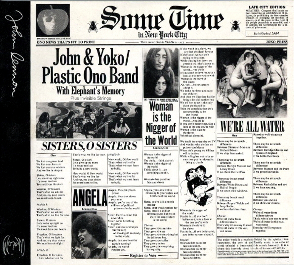 John Lennon & Yoko Ono & The Plastic Ono Band / Some Time In New York City & Live Jam (2CD)