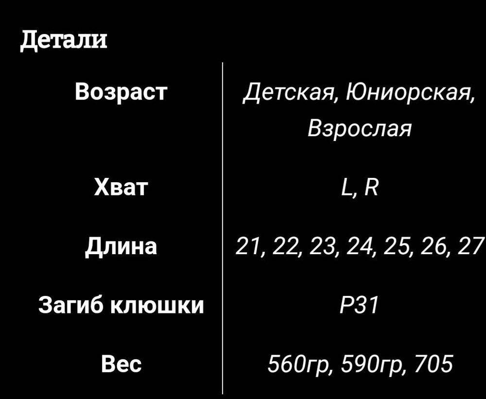 Клюшка MVPi GS100 вратаря INT (Переходный)
