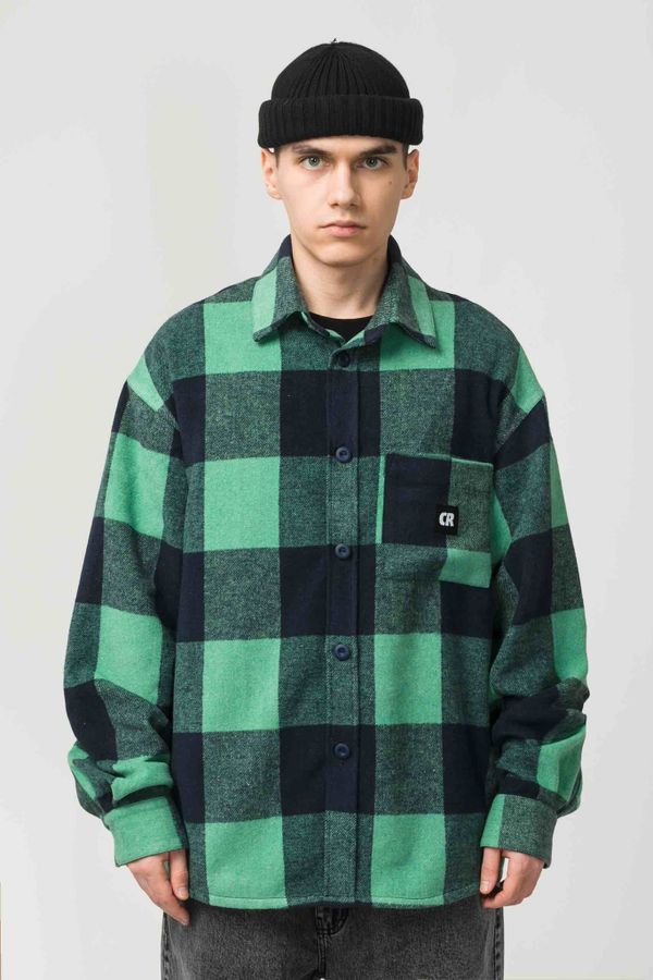 Рубашка Harbor Wide Зеленый Бледный/Нэви - фото 5