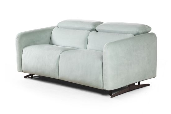 Rimini диван-кровать прямой замша мятный