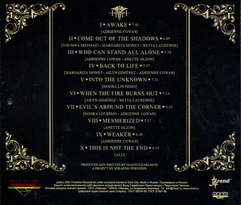 Heart Healer / The Metal Opera By Magnus Karlsson (RU)(CD)