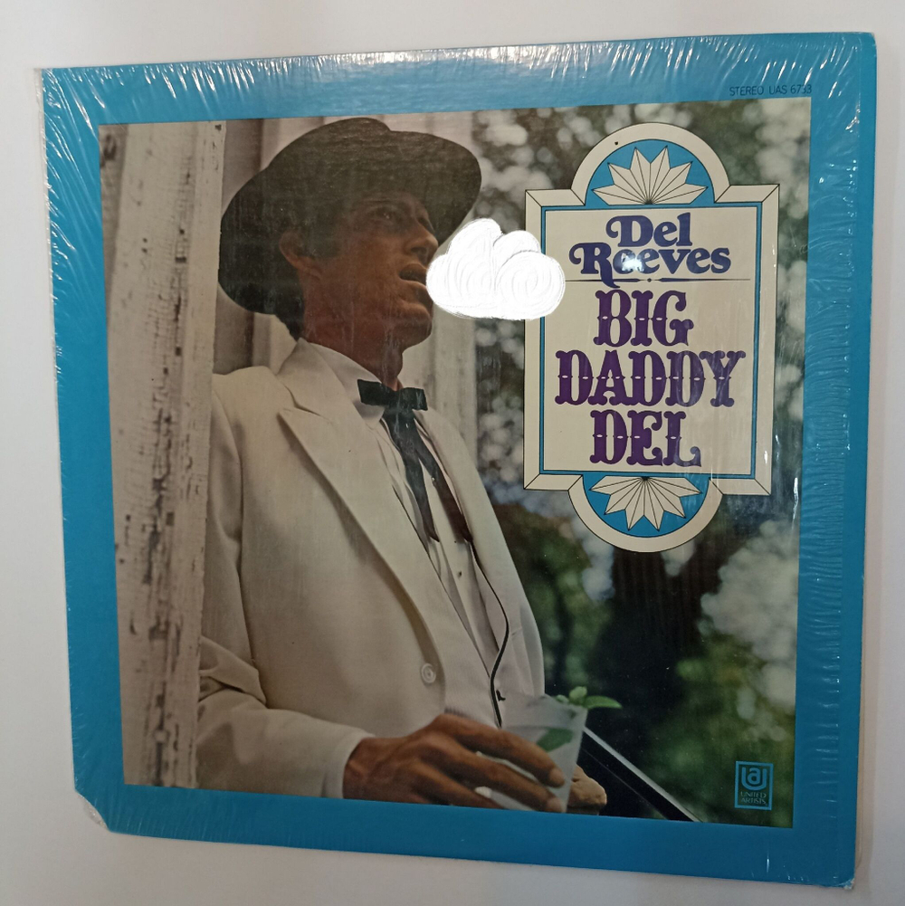 Винтажная виниловая пластинка LP Del Reeves Big Daddy Del (USA 1970)