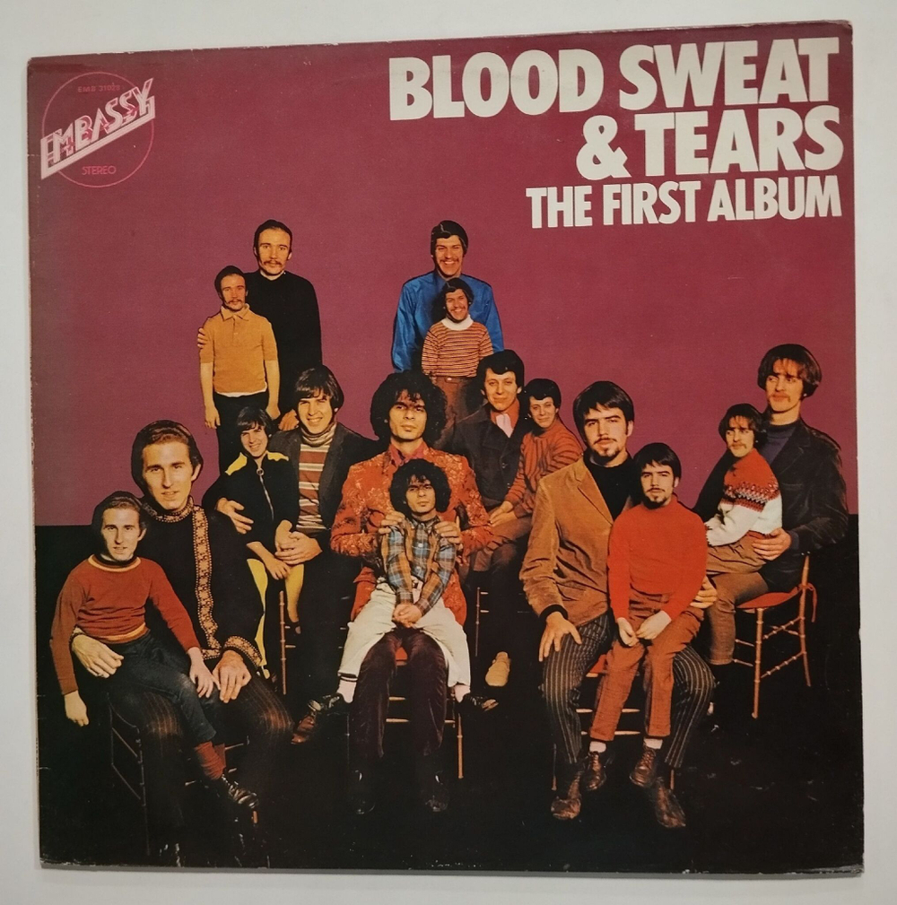 Винтажная виниловая пластинка LP Blood Sweat and Tears The First Album (Holland 1973)