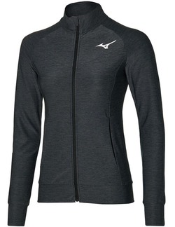 Женская теннисная куртка Mizuno Training Jacket - Black