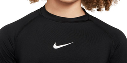 Детская теннисная футболка Nike Kids Pro Dri-Fit Long Sleeve Top