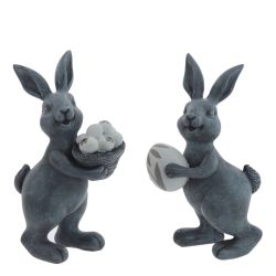 GAEM Фигурка декоративная "Заяц", L7 W5 H13 см, 2в.