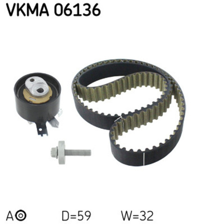 SKF - VKMA06136-SKF - Timing Belt Set