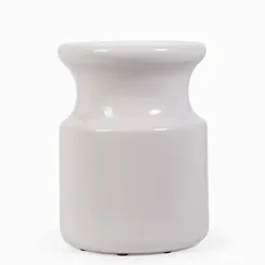 Кофейный стол Perry Ø33х45 см, бежевый глянец