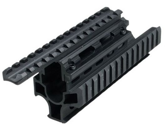 Цевье тактическое с 4 планками Вивера для АК и Сайга МК