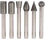 Шарошки усил сталь с алмаз.напыл,штифт 6мм 6шт FIT 36482