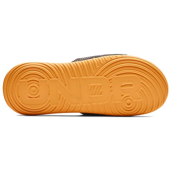 Under Armour Ansa Graphic Slide 'Black Orange Ice'