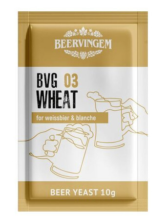 Дрожжи Beervingem для пшеничного пива "Wheat BVG-03", 10 г