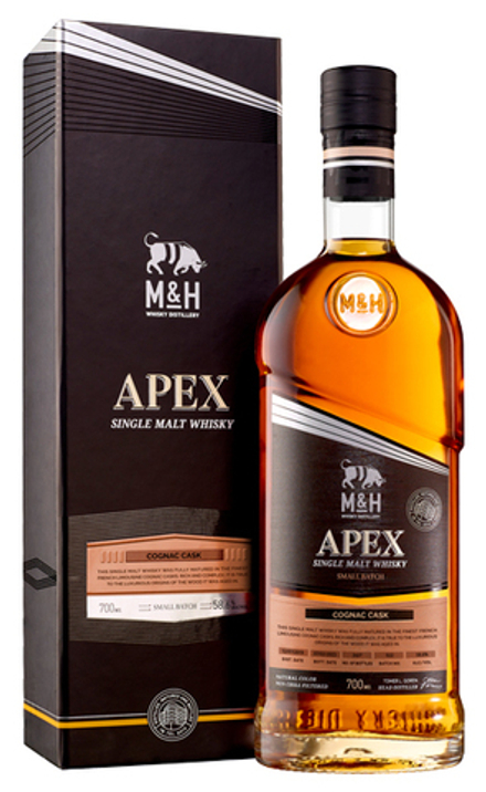 Виски M & H Apex Cognac Cask 58,6% 0,7 л